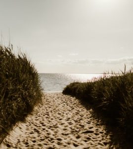 chemin plage sable