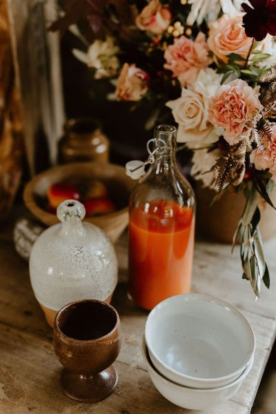 Inspiration mariage automne déco