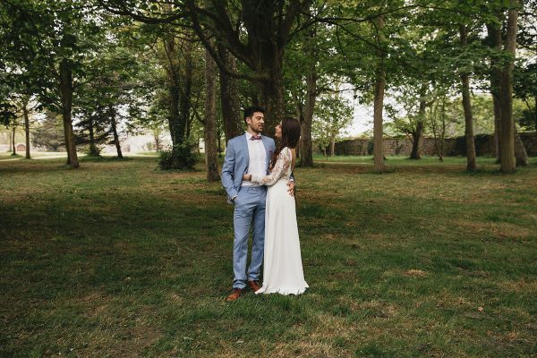 Inspiration mariage bohème chic mariage en forêt