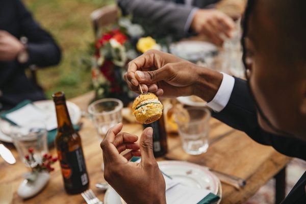 Inspiration mariage bohème chic cocktails des mariés