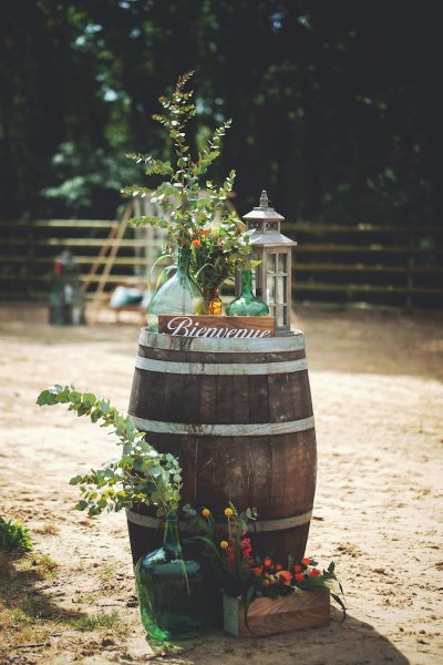 Inspiration mariage équestre déco table