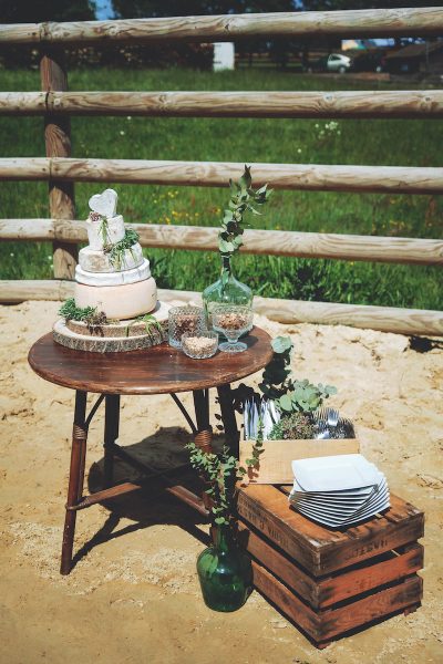 Inspiration mariage équestre pièce montée de fromages
