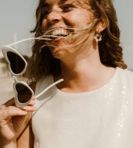 Robe de mariée courte civil paillettes sequins