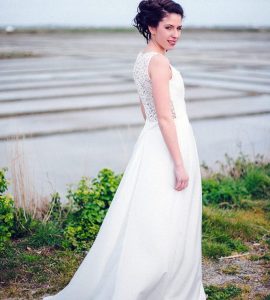 robe mariée fluide glamour