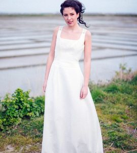 robe mariée décolleté carré